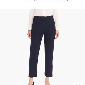 J.crew easy pant black 6